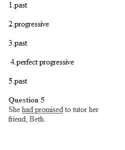 Module 4 Exercise 4.2 Identifying Tense and Aspect